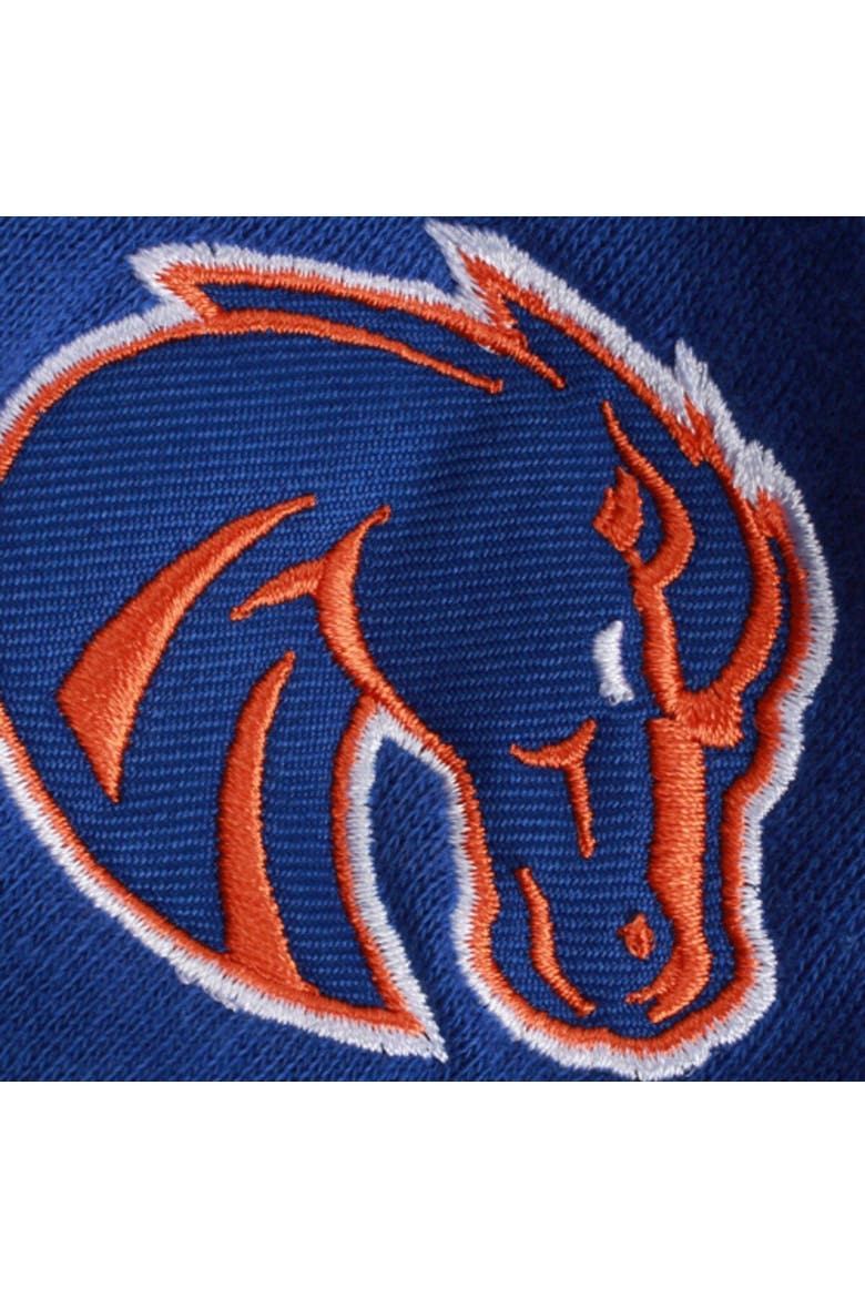 Women's Stadium Athletic Royal Boise State Broncos Arched Name Full-Zip Hoodie, Alternate, color, Royal
