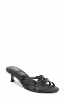 Camille Kitten Heel Sandal