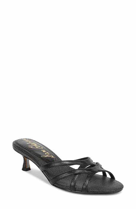 Camille Kitten Heel Sandal
