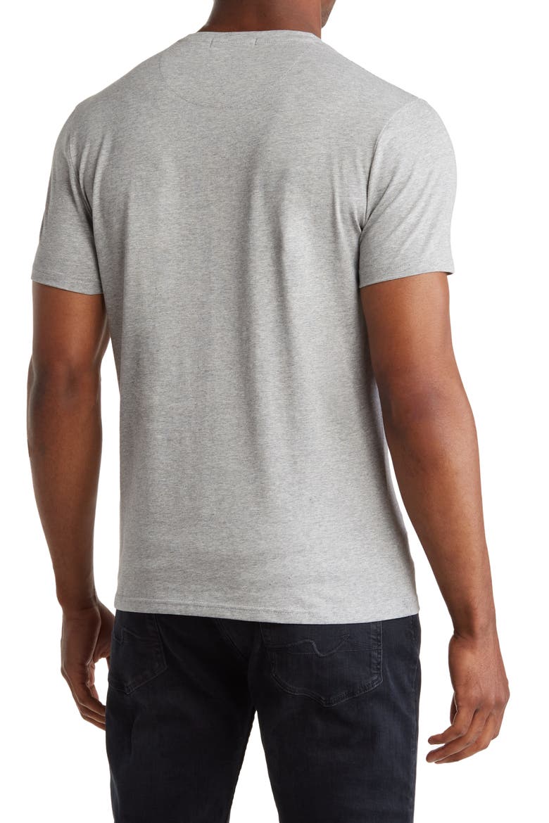 Solid Crewneck T-Shirt, Alternate, color, HEATHER GREY