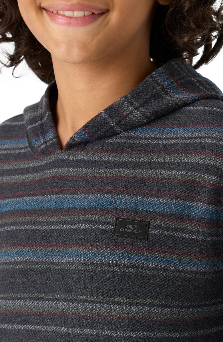 O'Neill Kids' Bavaro Stripe Pullover Hoodie, Alternate, color, 