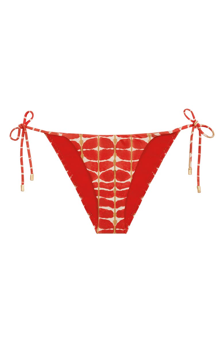 ViX Paula Hermanny Agni Side Tie Bikini Bottoms, Alternate, color, 