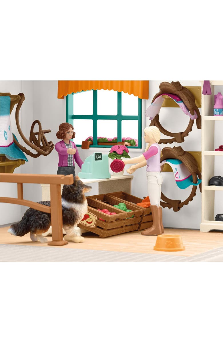 Schleich Horse Club Horse Shop 67 Piece Playsets, Alternate, color, Multicolored