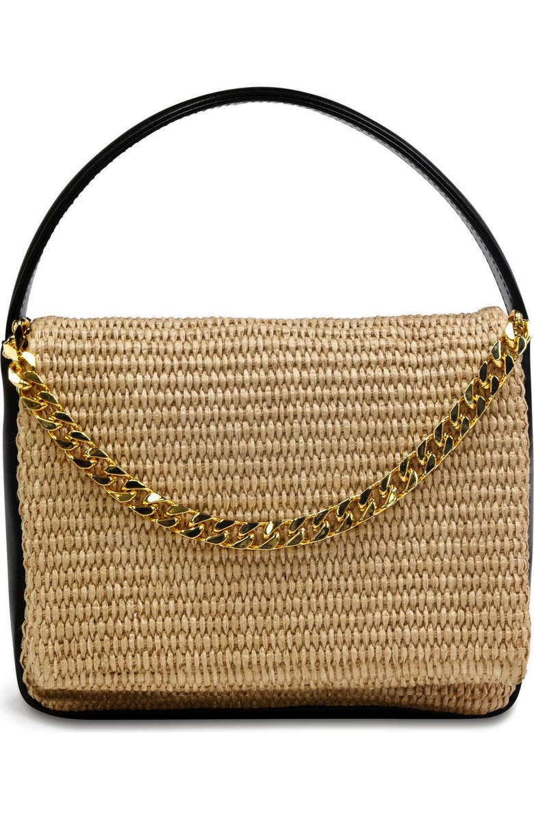 LISELLE KISS Taylor Raffia Top Handle Bag, Main, color,