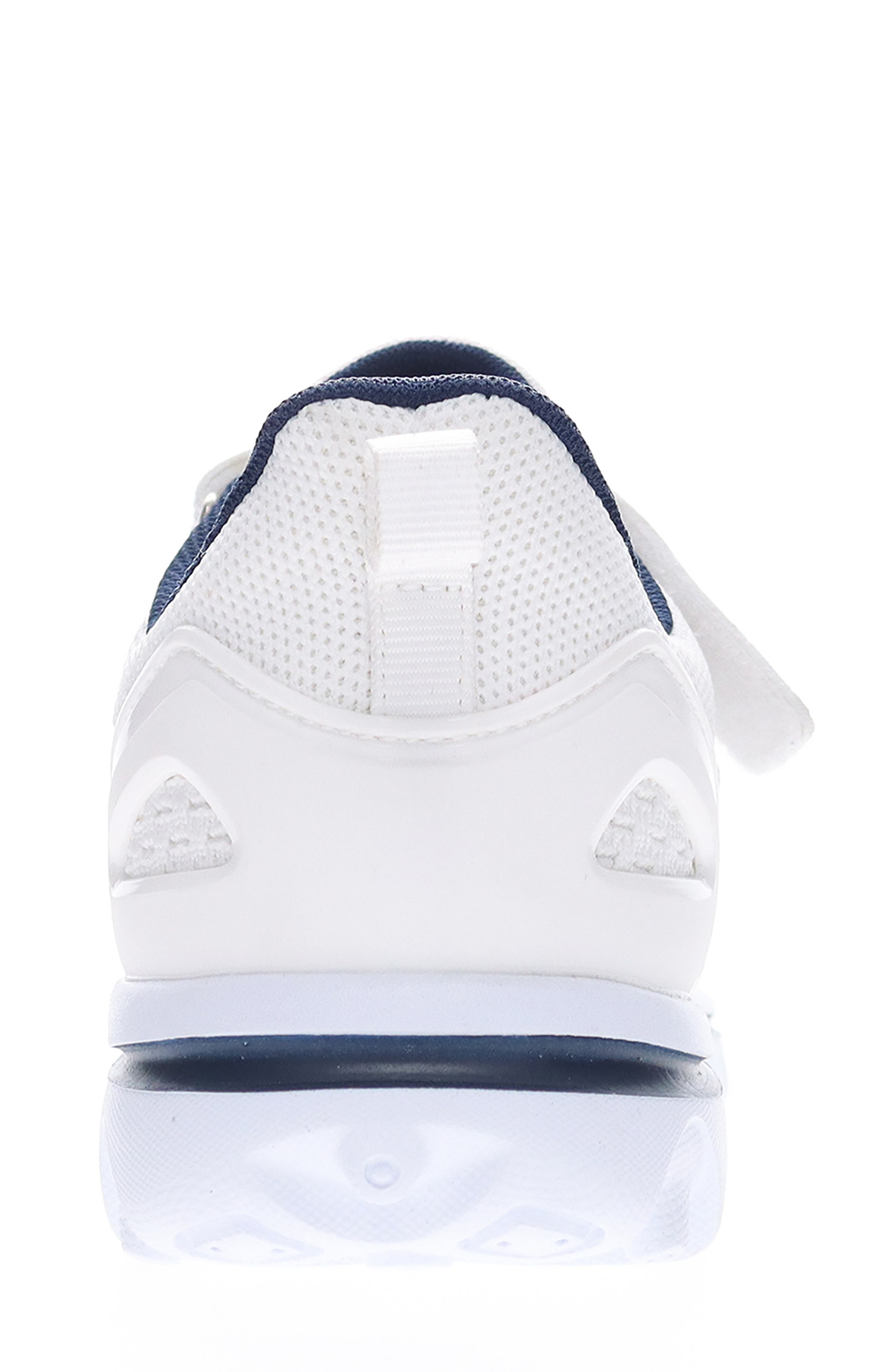Propét TravelActiv Axial FX Sneaker, Alternate, color, White/ Navy