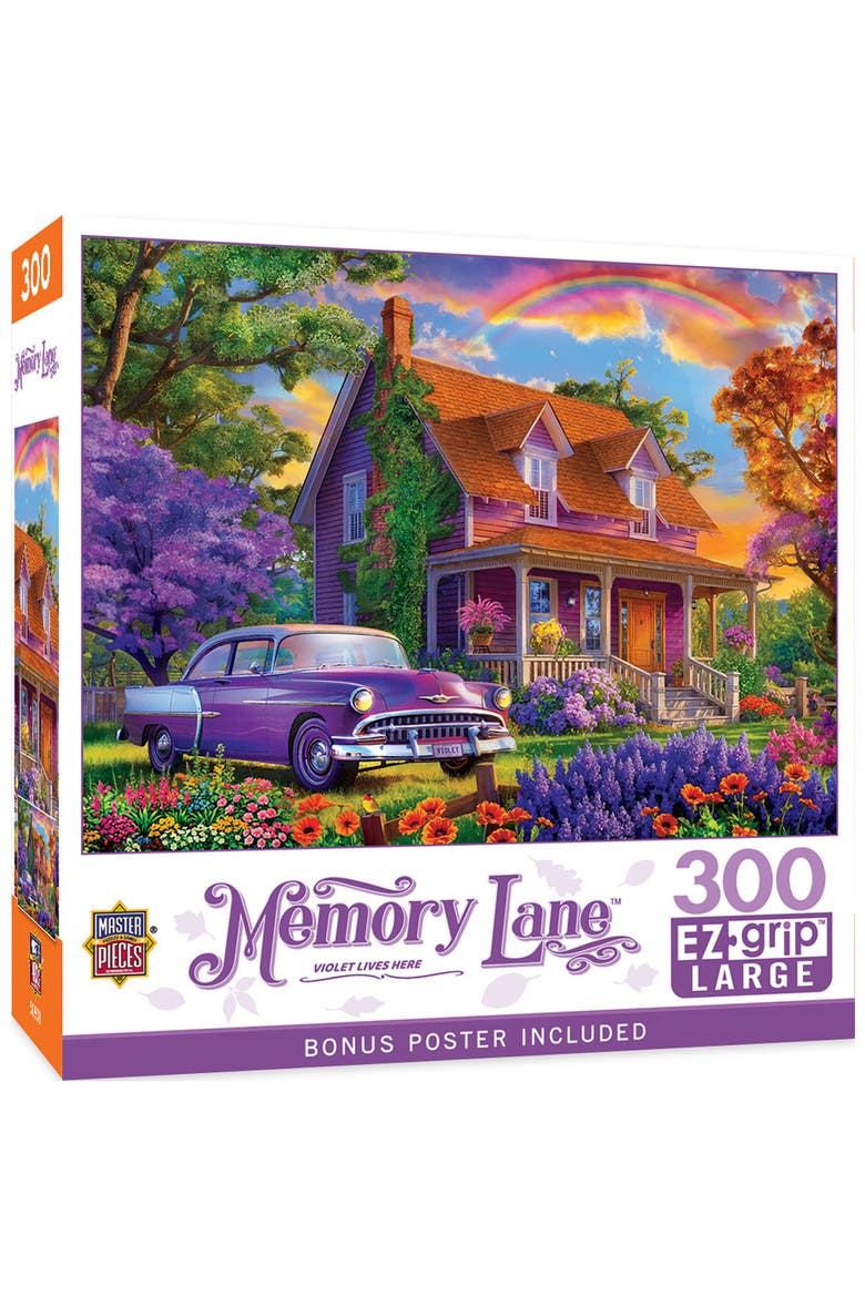 Violet Lives Here 300 Piece Puzzle, Main, color, Multicolor
