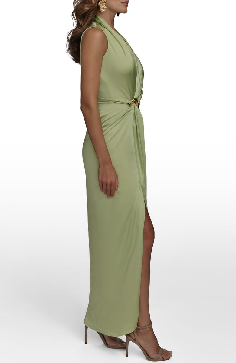 Donna Karan New York Twist Front Cocktail Dress, Alternate, color, 
