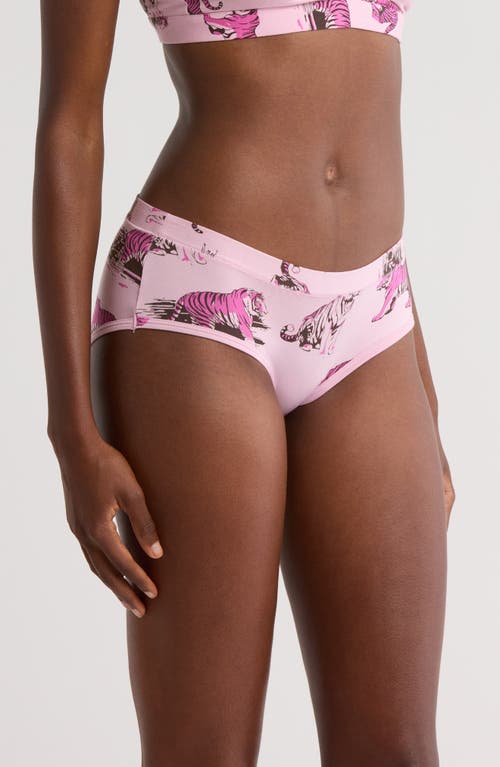 Meundies Feelfree Hipster Briefs In Pink