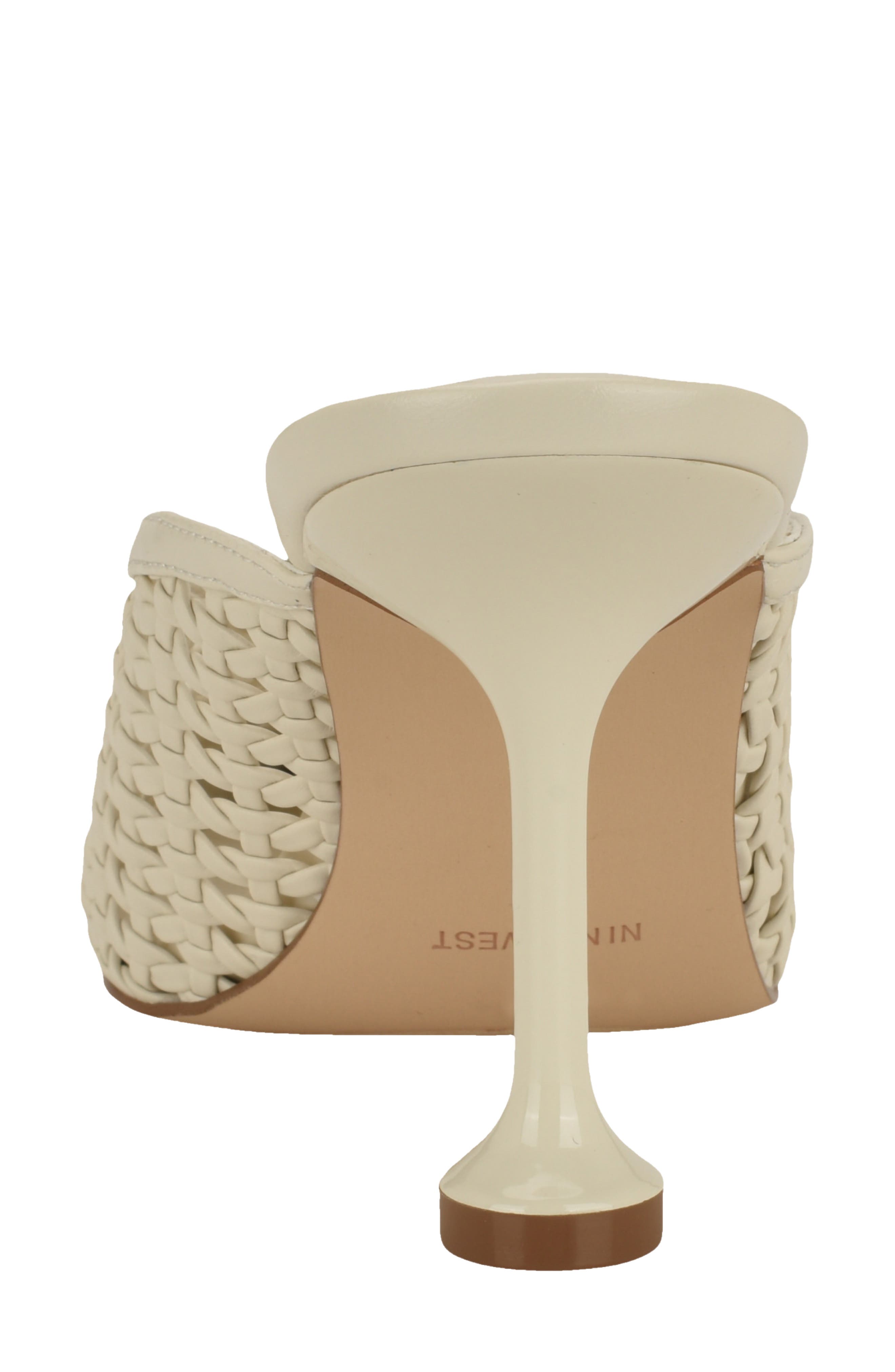 Grasso Woven Mule, Alternate, color, IVORY