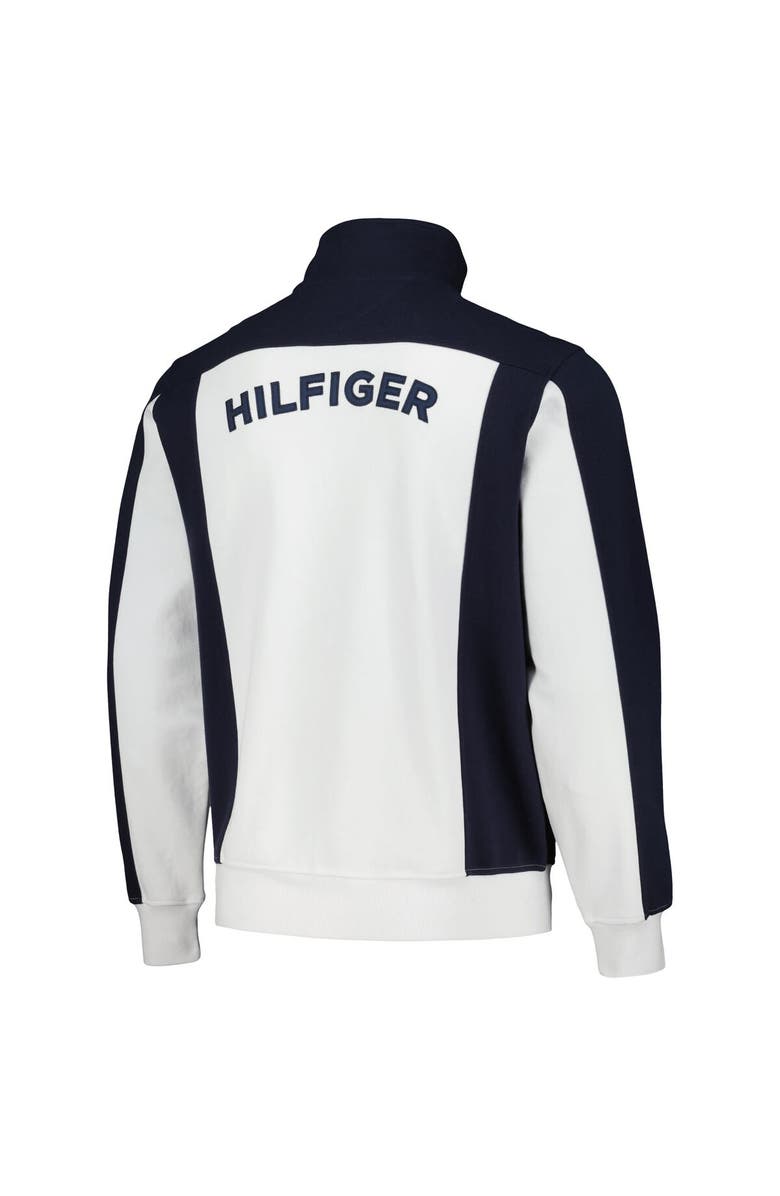 Tommy Hilfiger Men's Tommy Hilfiger White/Navy Chicago Bears Nolan Full-Zip Track Jacket, Alternate, color, White