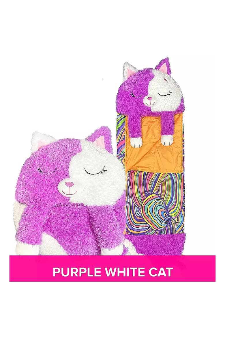 Cat Pillow & Sleepy Sack Large, Alternate, color, Multicolored