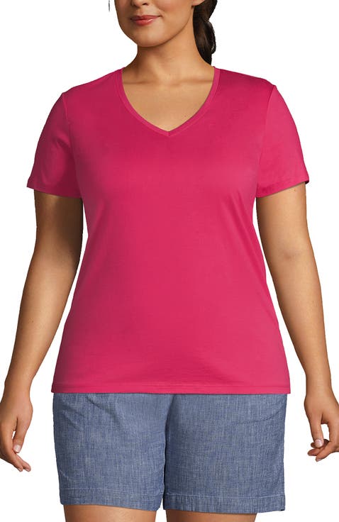 Supima Cotton V-Neck T-Shirt