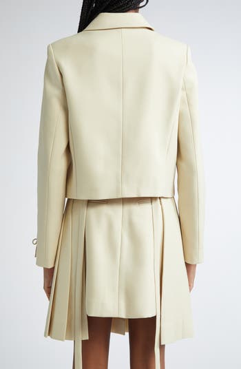 Sandy Liang Ditto Crop Jacket | Nordstrom