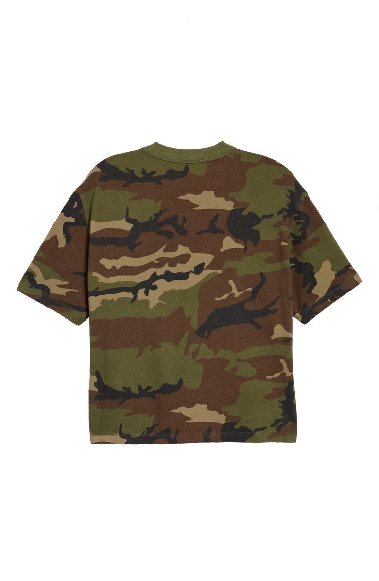 RtA Benji Camo Graphic Boyfriend Tee, Alternate, color, 