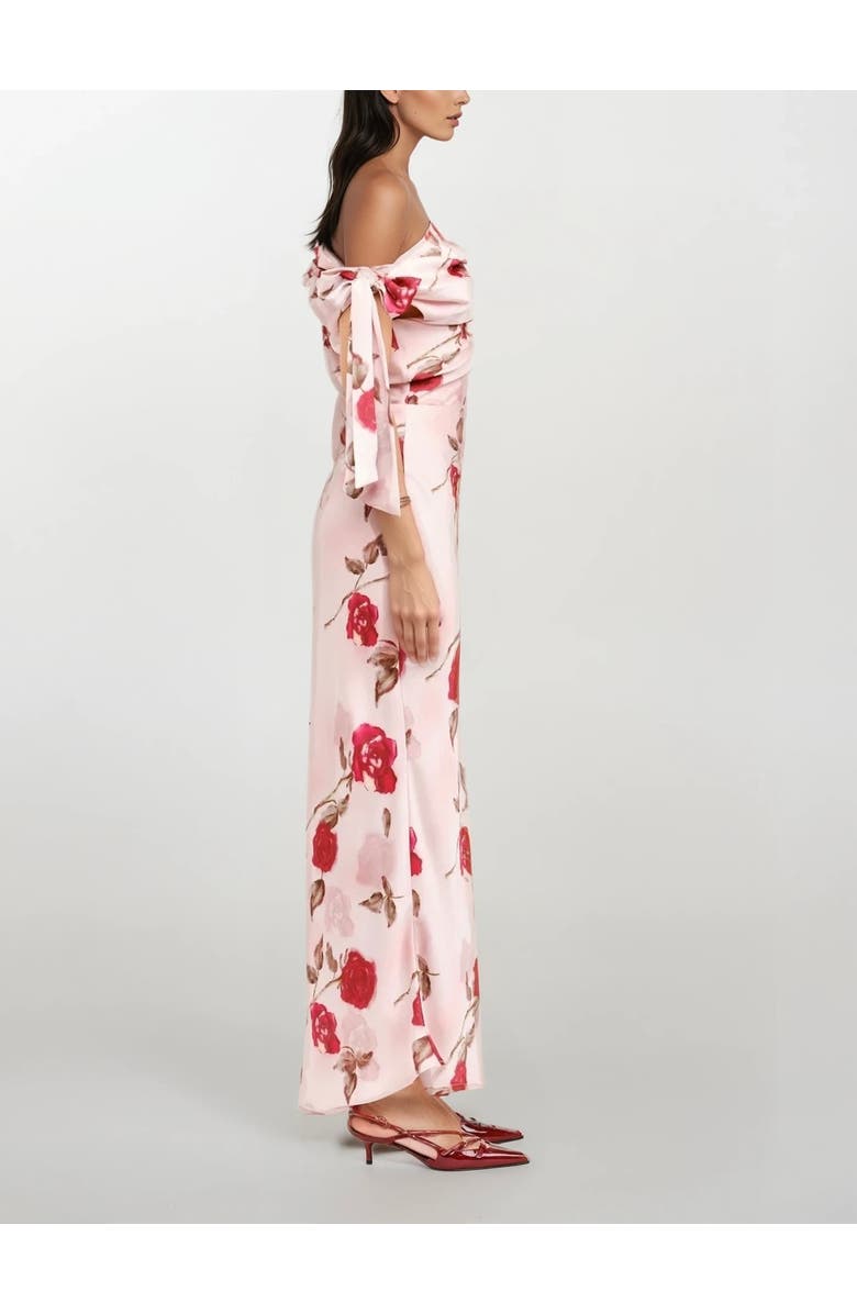 Sisterly Rosella One-Shoulder Gown, Alternate, color, Soft Blush
