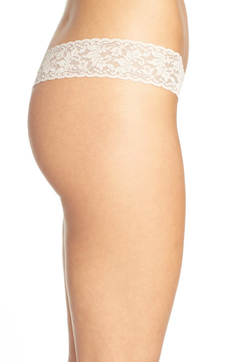 Hanky Panky Low Rise Thong, Alternate, color, Chai