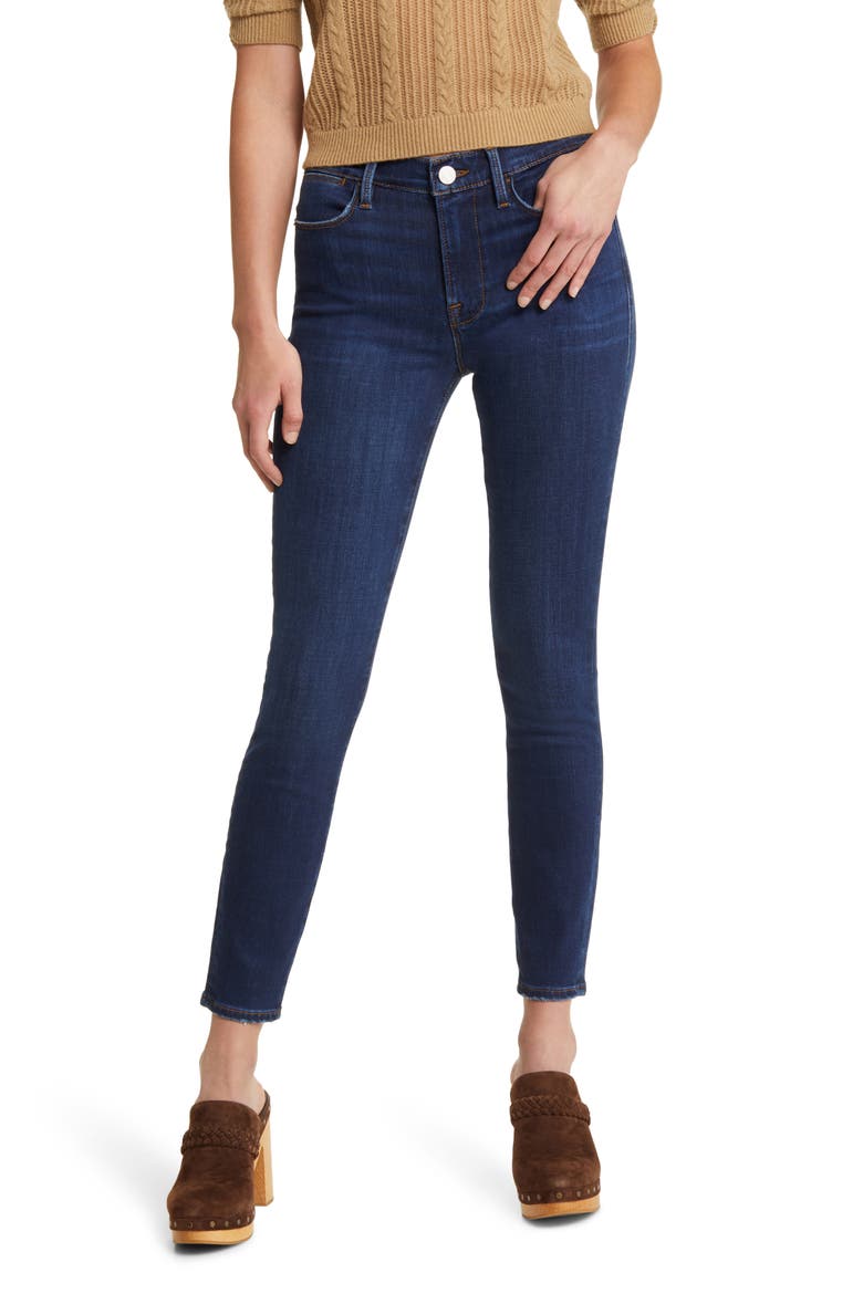 Le High Ankle Skinny Jeans, Main, color, MAJESTY