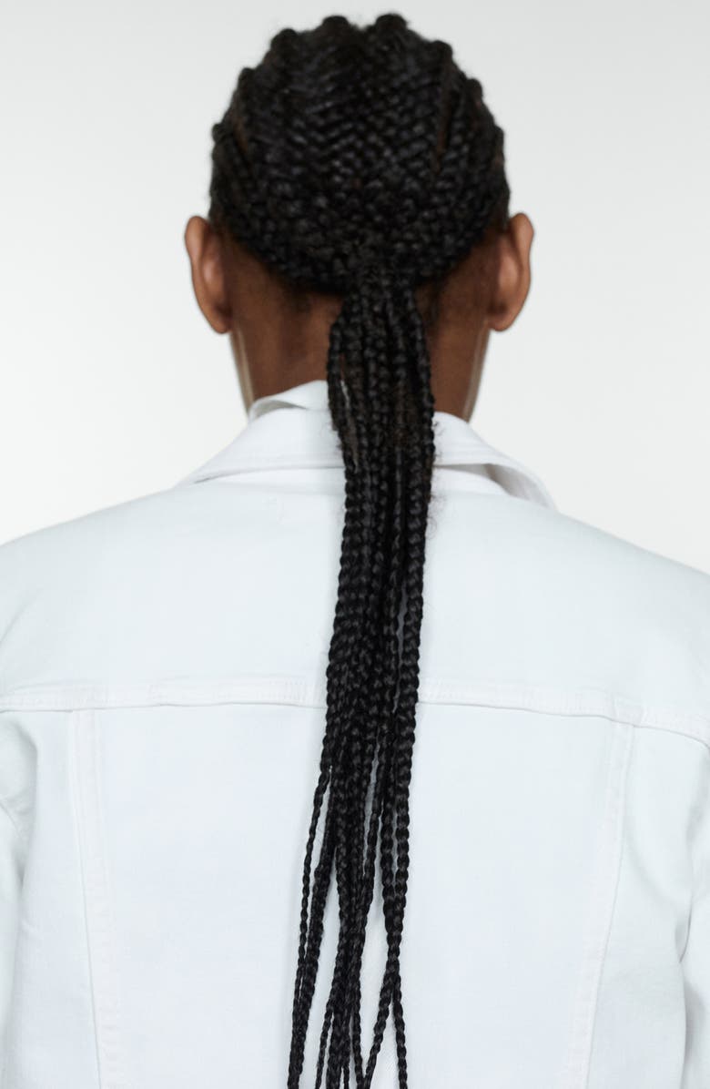 MANGO Denim Trucker Jacket, Alternate, color, 