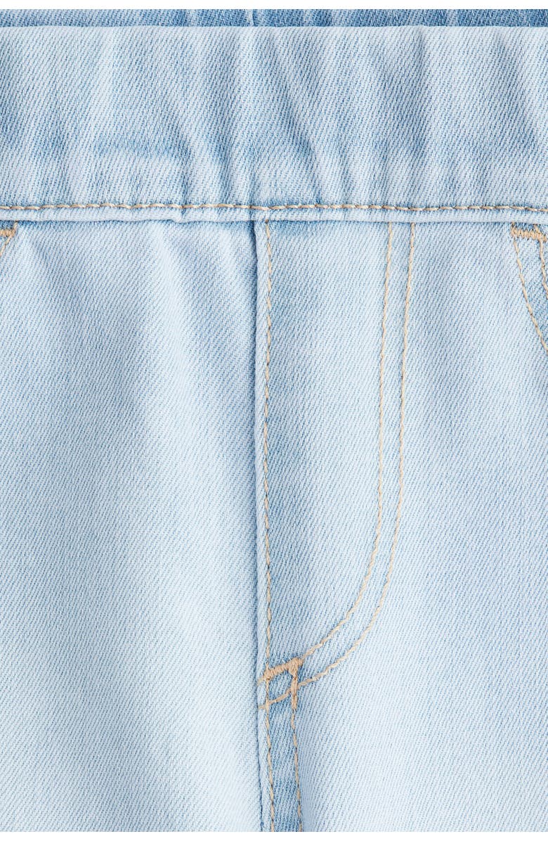 H&M Superstretch Flared Leg Jeans, Alternate, color, Light Denim Blue