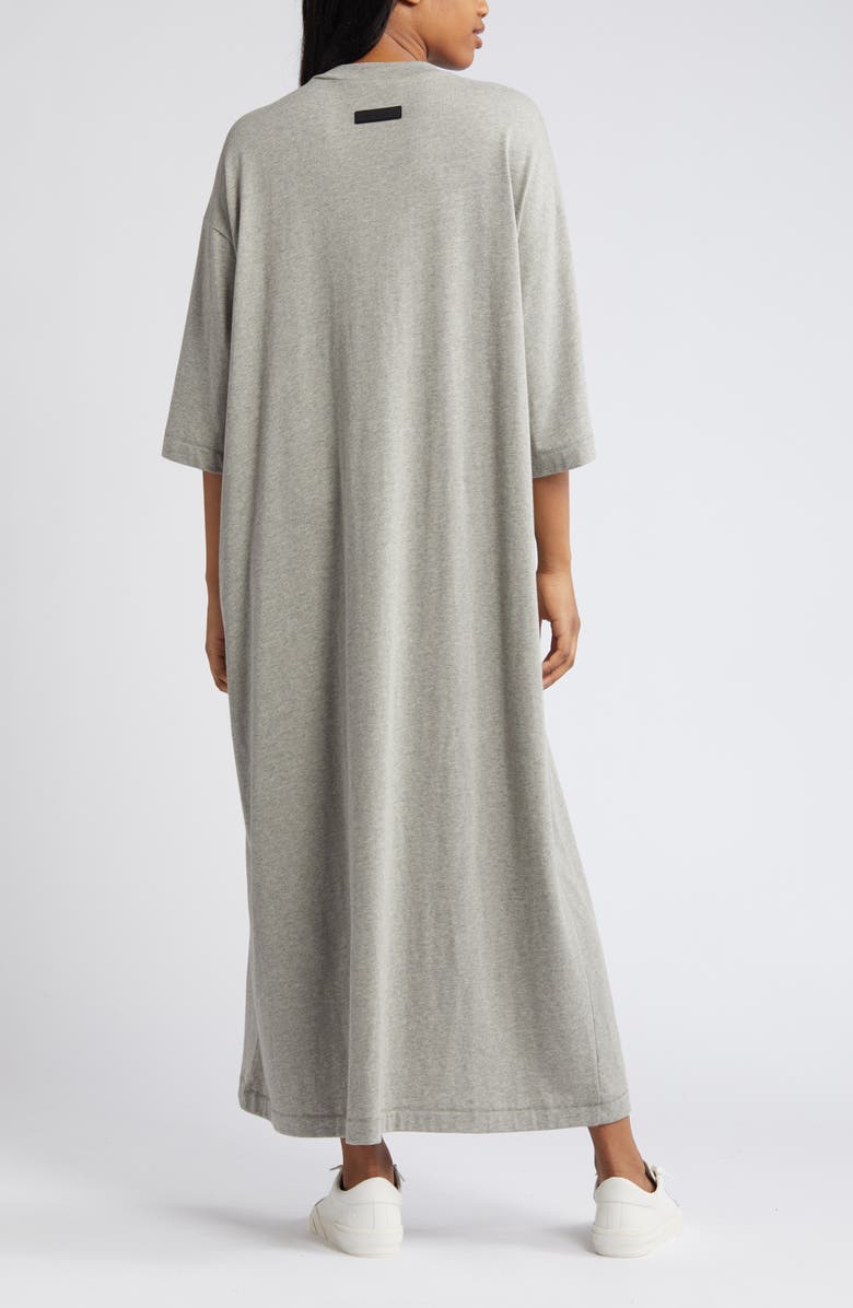 Fear of God Essentials Logo Maxi T-Shirt Dress, Alternate, color, 