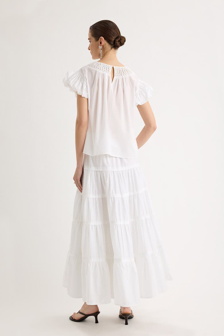 Marisol Top, Alternate, color, White