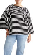Universal Standard Montauk Breton Stripe Top