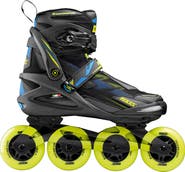 Roces Helium TIF Black Lime Mens Inline Skates