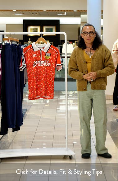 MARKET x Umbro Strawberry Half Zip Soccer Jersey | Nordstrom