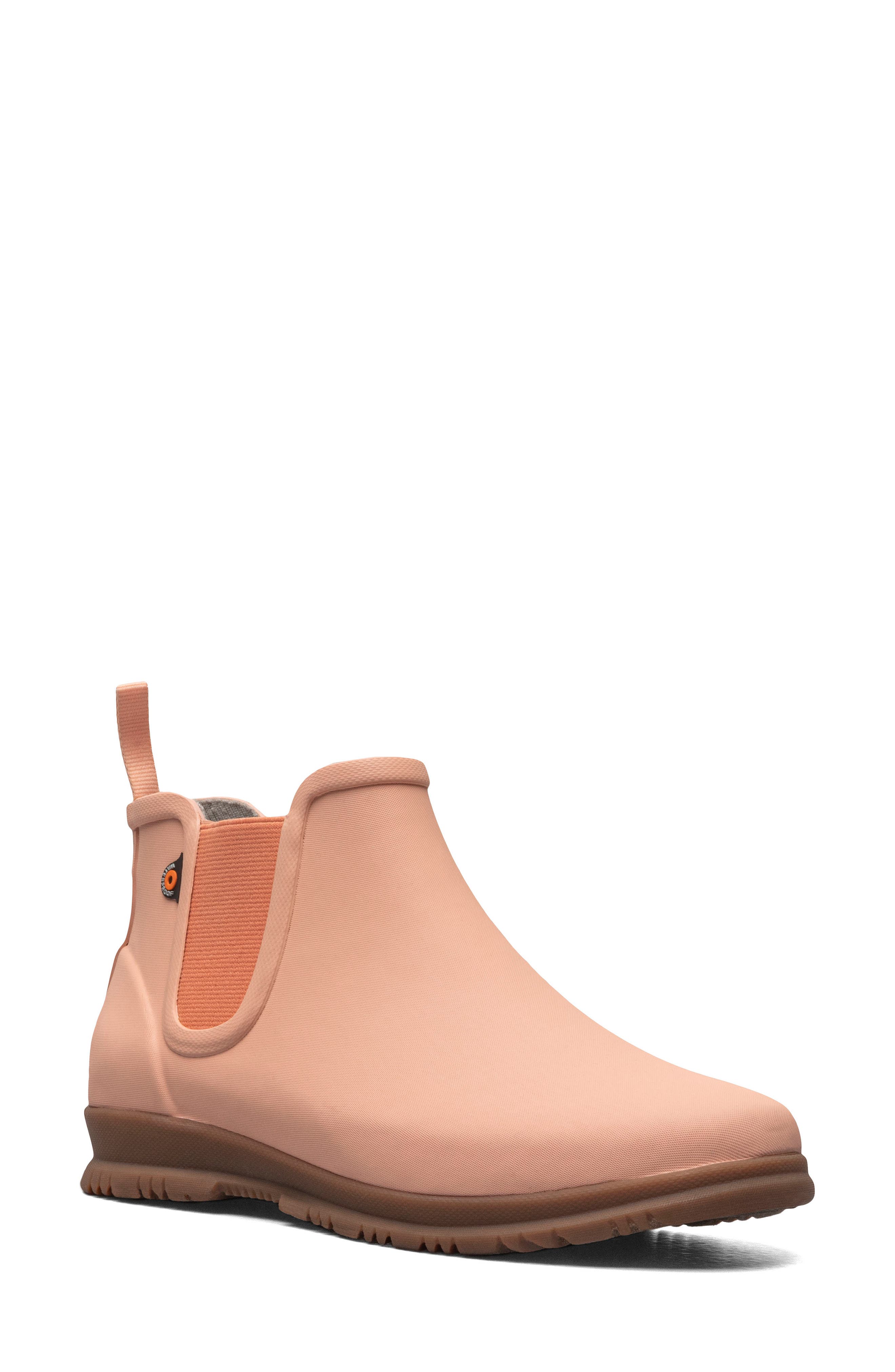 Sweetpea Rain Boot, Main, color, CORAL