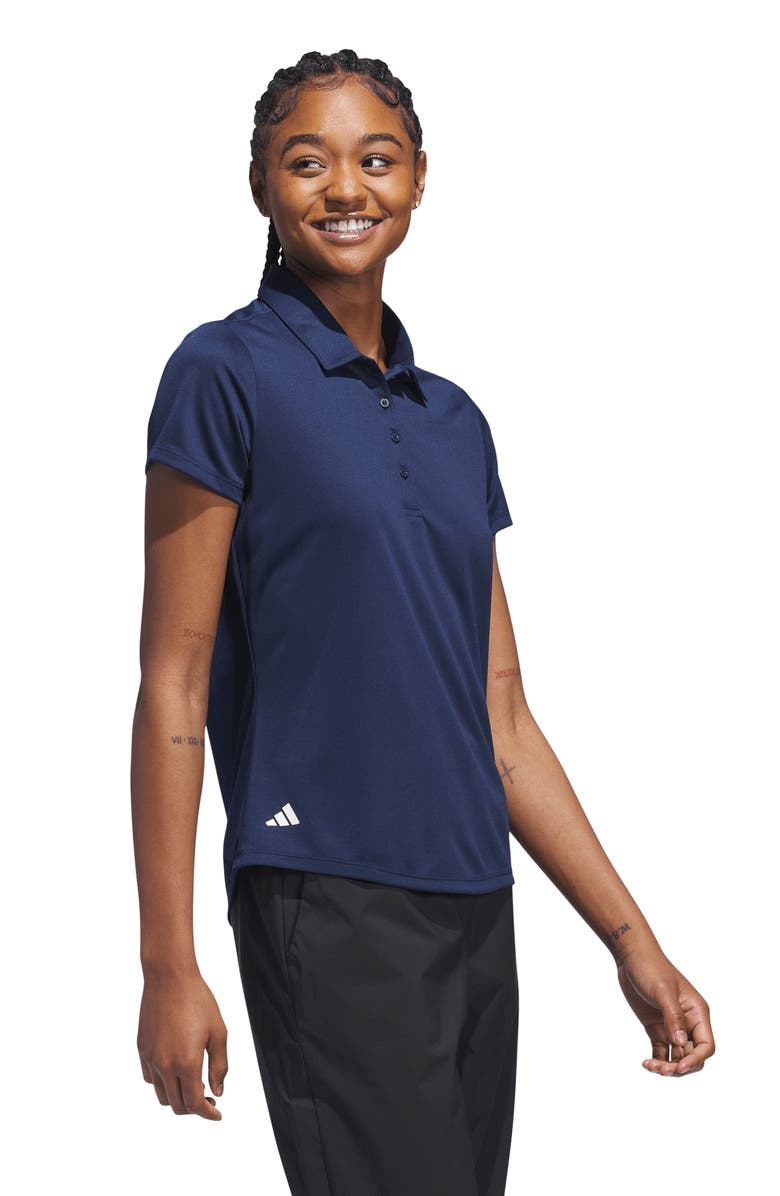 adidas Performance Short Sleeve Golf Polo, Alternate, color, Conavy