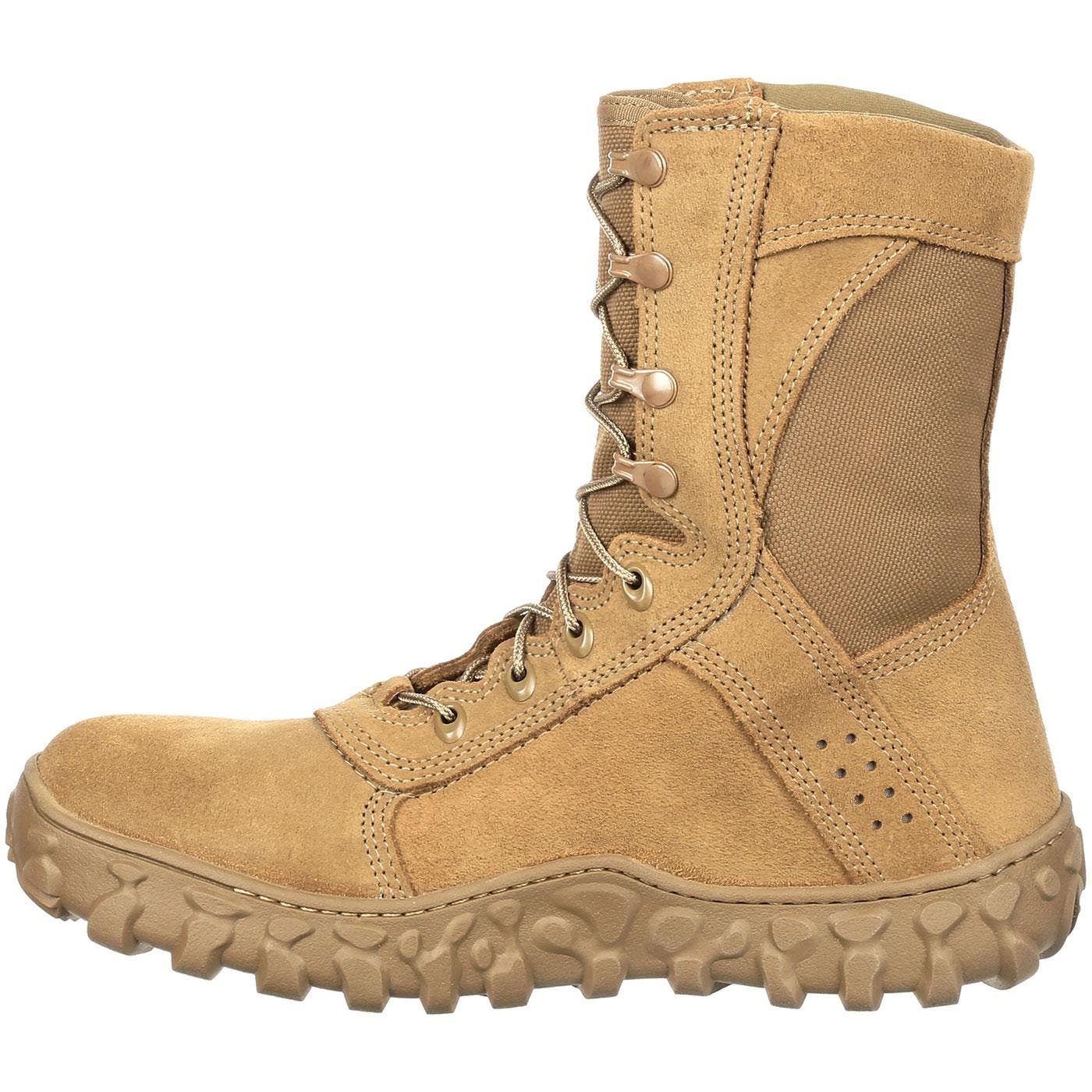 Rocky S2v Steel Toe Tactical Military Boot, Alternate, color, Coyote Brown