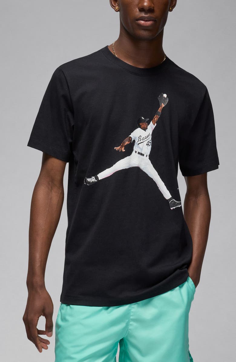 Jordan Flight MVP Graphic T-Shirt, Main, color, Black/ White/ White