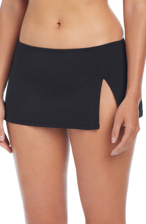Skirted Hipster Bikini Bottoms