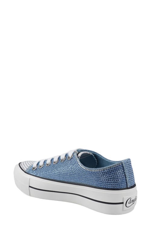 Candies Candie's Leann Low Top Platform Sneaker In Blue