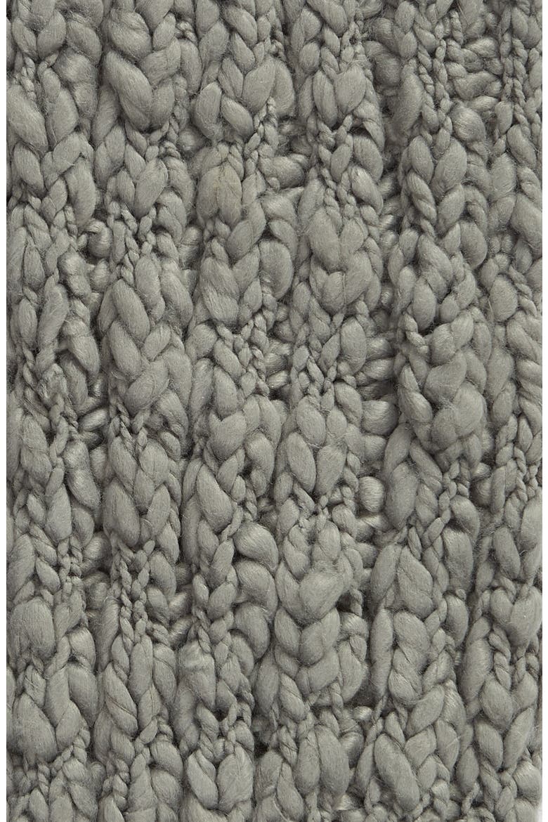 Dreamland Chunky Knit Infinity Scarf, Alternate, color, GREY