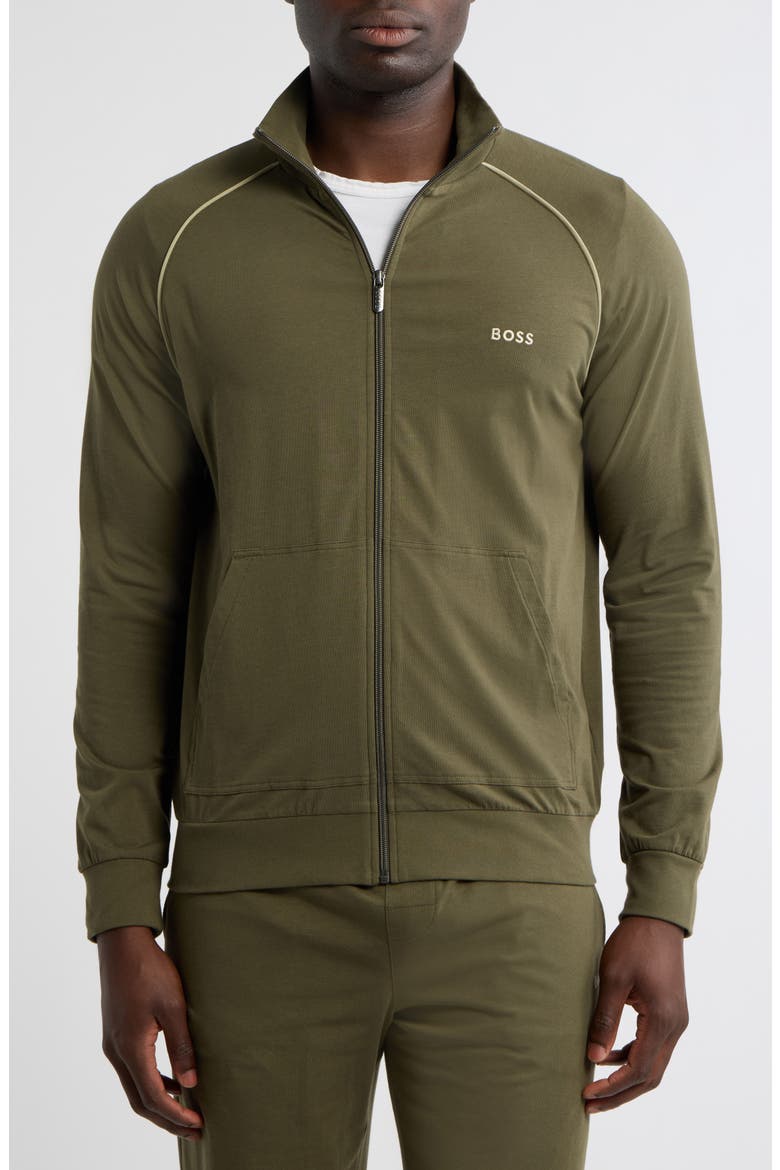 Mix & Match Full Zip Hoodie, Alternate, color, OPEN GREEN