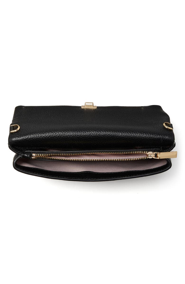 Kate Spade New York carlyle pebbled leather crossbody wallet, Alternate, color, 