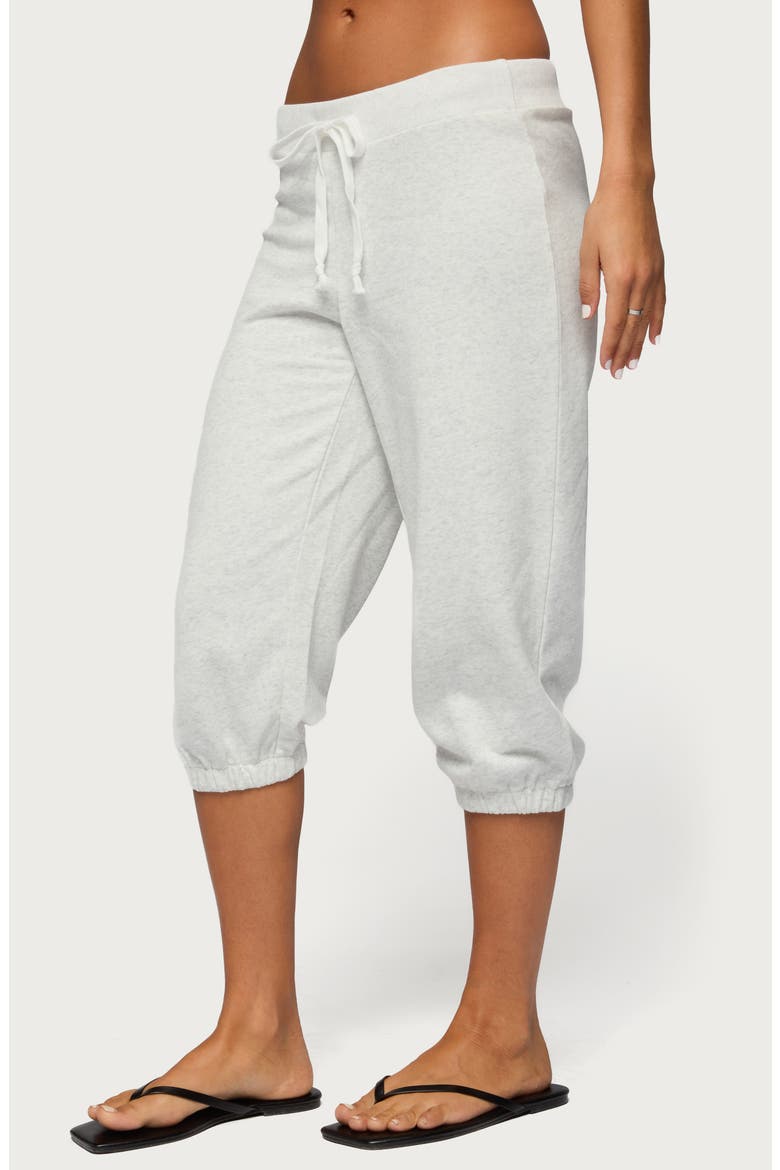 Deana Capri Sweatpants, Alternate, color, LIGHT-GRAY-MELANGE