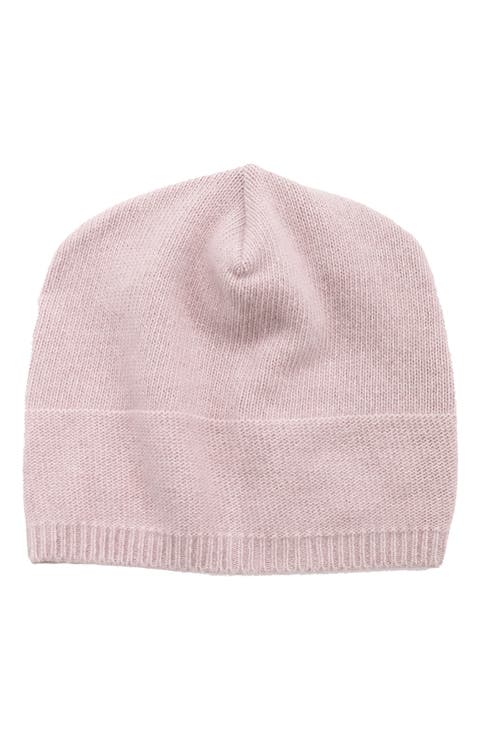 Slouchy Cashmere Knit Beanie
