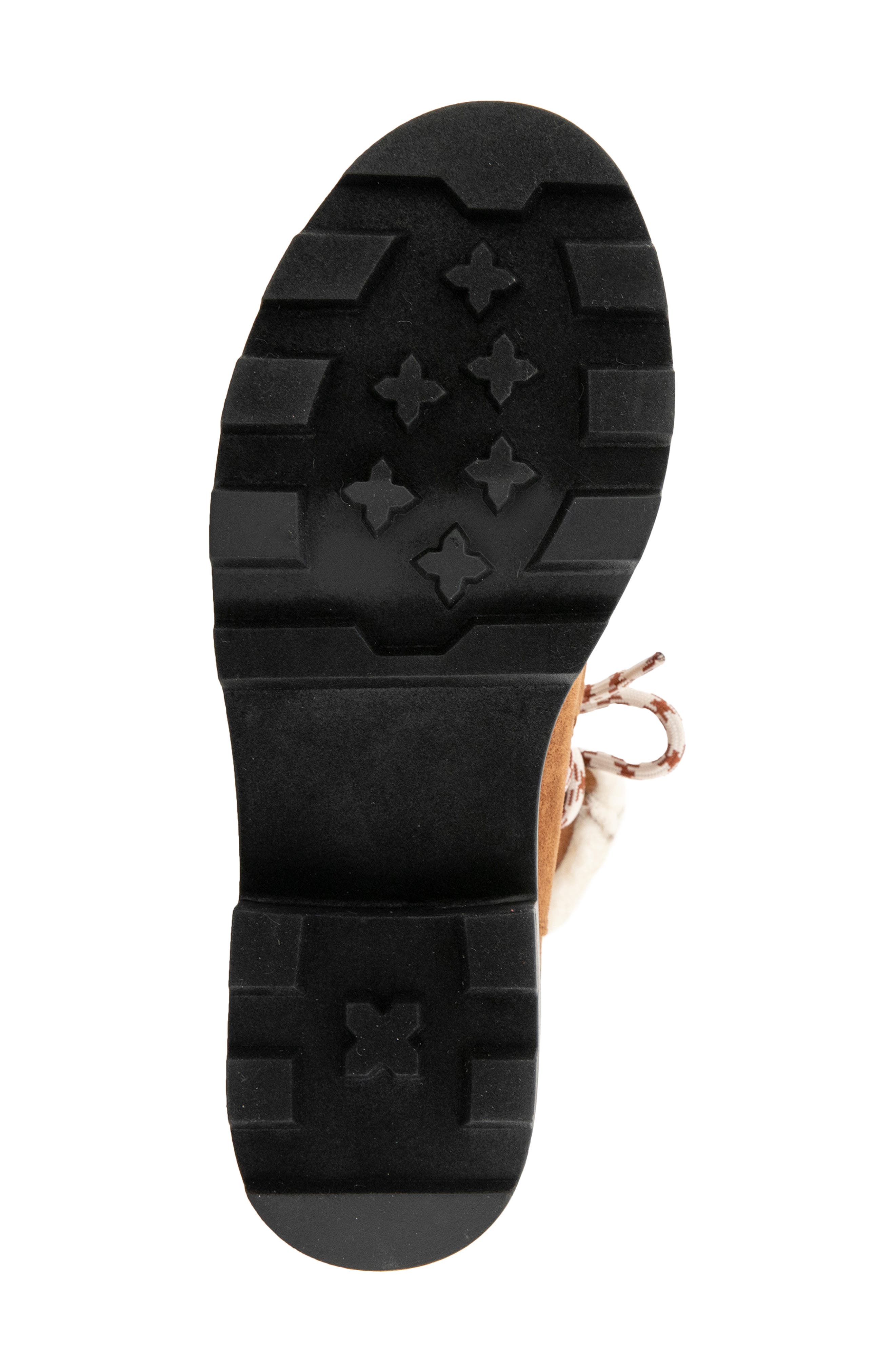 Eloise Faux Shearling Trim Bootie, Alternate, color, HAZELNUT