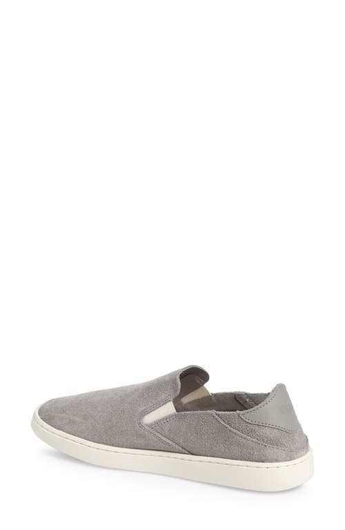 Olukai Pehuea Luxe Convertible Sneaker In Ash/ash