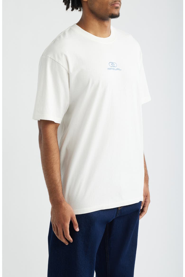 Pill Icon Embroidered Logo T-Shirt, Alternate, color, BONE
