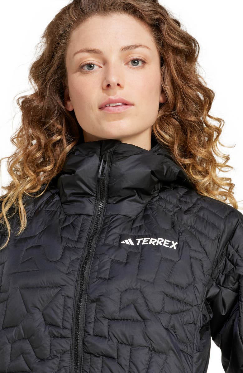 adidas Terrex Xperior PrimaLoft<sup>®</sup> Insulated Hooded Jacket, Alternate, color,