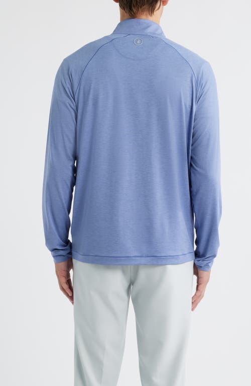 Johnnie-o Freeborne Prep-formance Quarter Zip Pullover In Purple