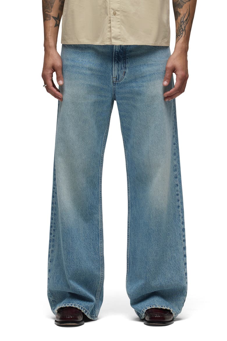 Luca Wide Leg Jeans, Main, color, DURHAM