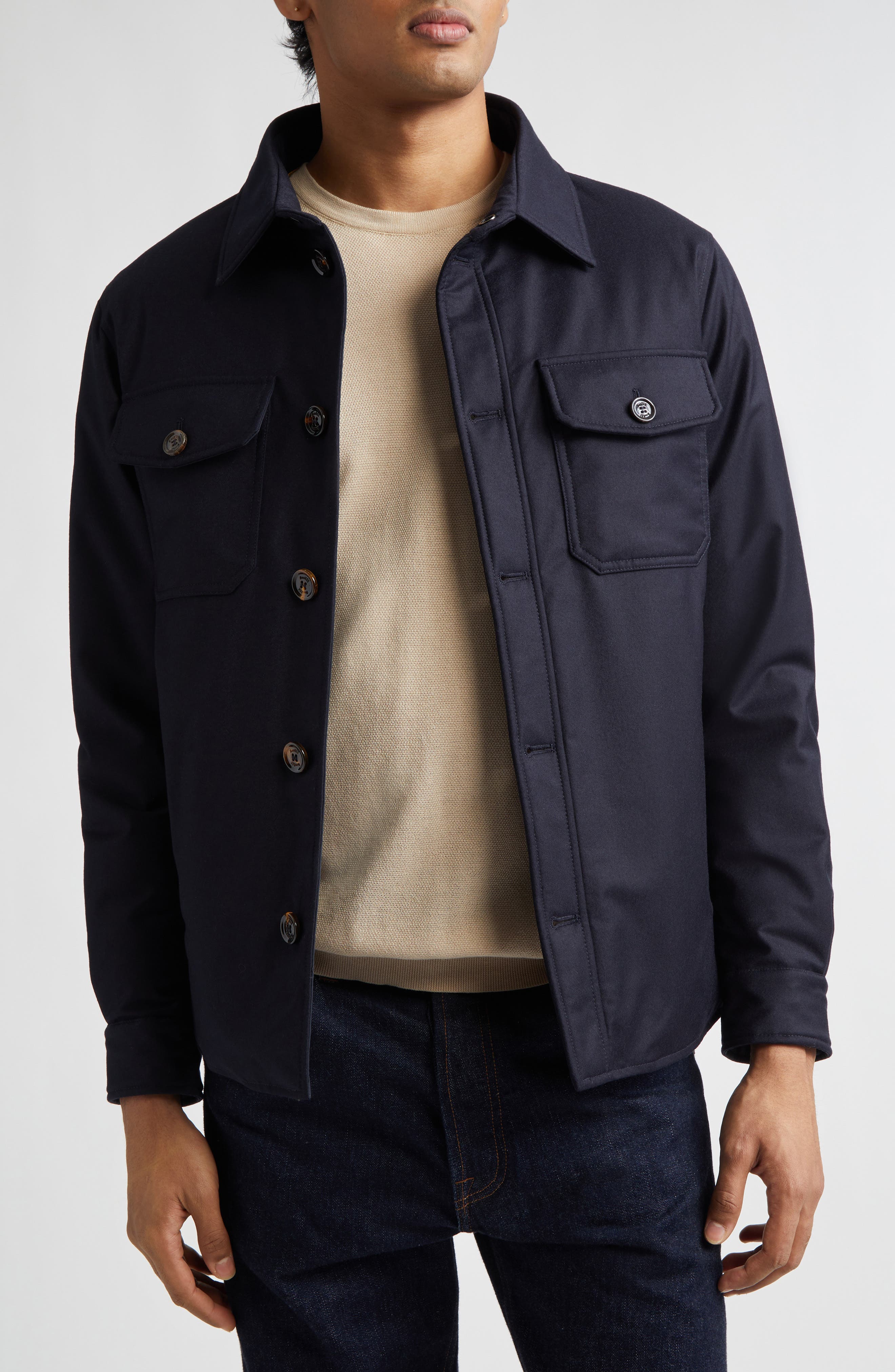 Duino Waterproof Virgin Wool & Cashmere Jacket - image 2