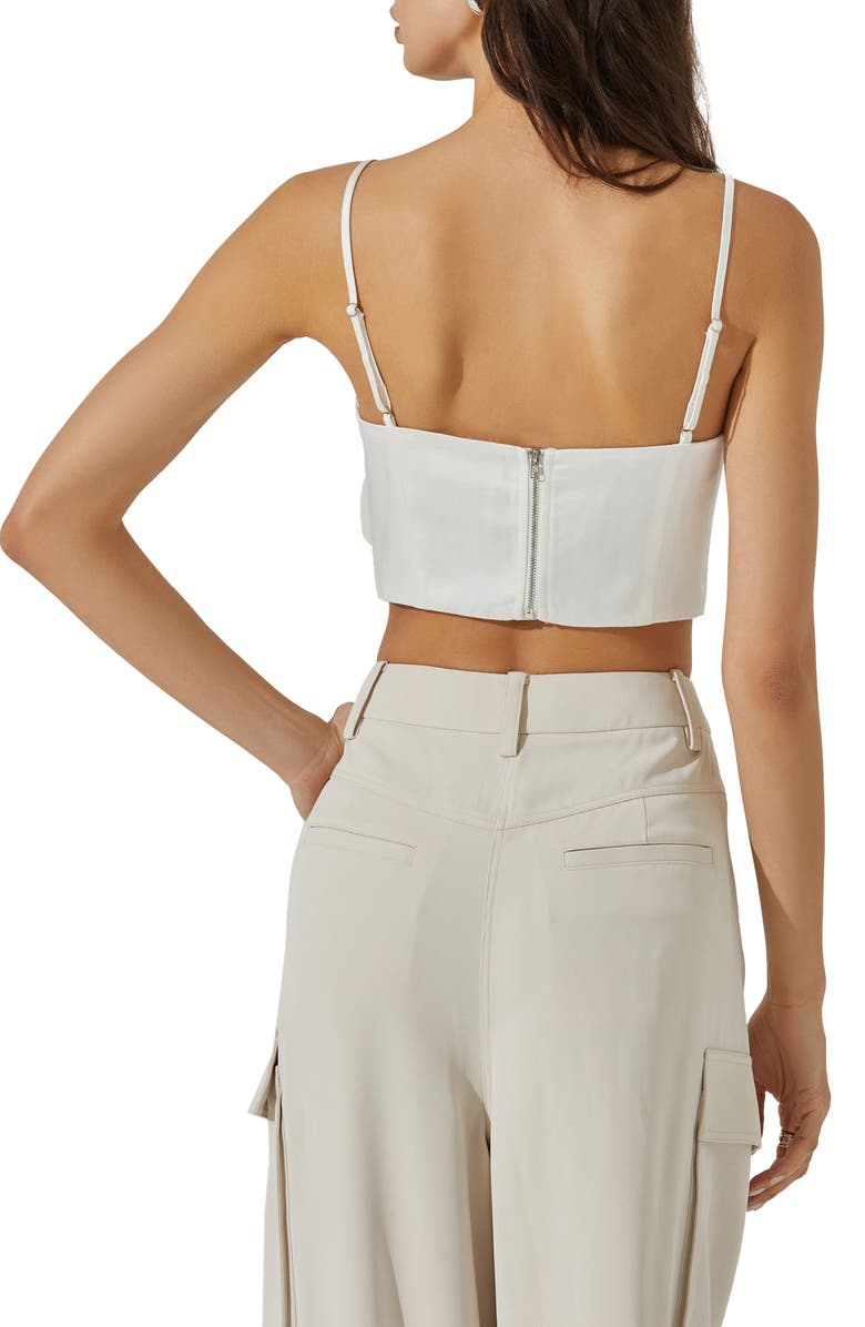 ASTR the Label Satin Corset Camisole, Alternate, color, White