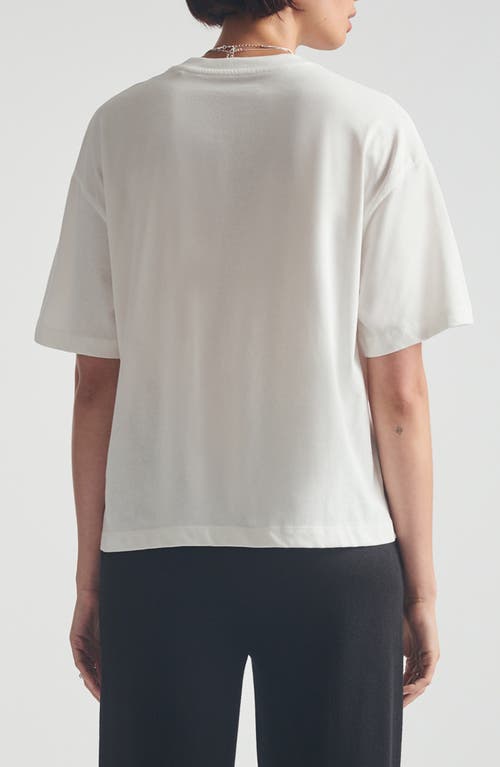 Brooklyn Industries Live, Work, Create Graphic T-shirt In White