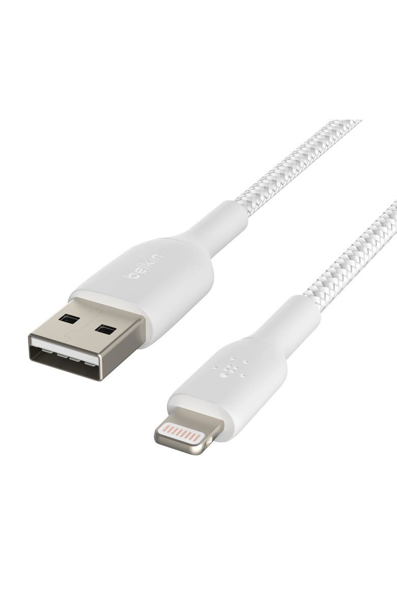 Belkin Braided 3.3 Ft. USB-A to LTG Charging Cable, Alternate, color,