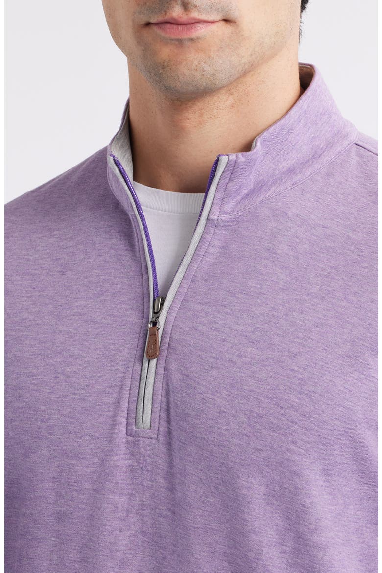 Sully Quarter Zip Pullover, Alternate, color, THISTLE